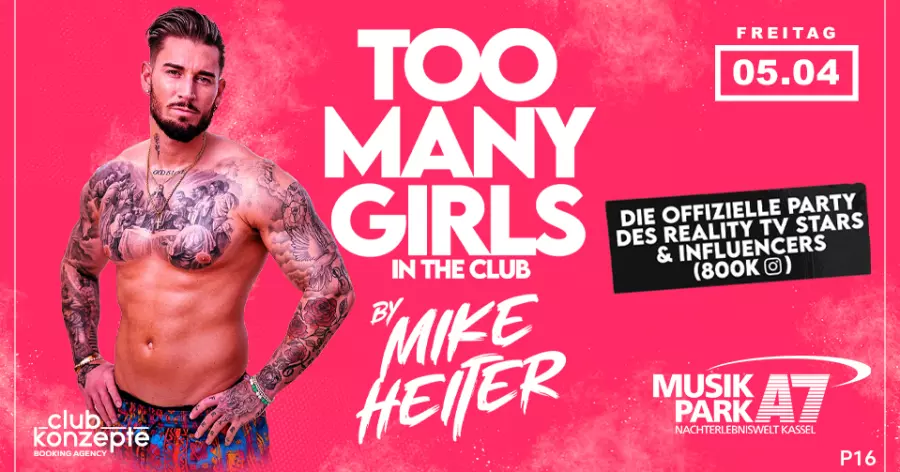 TOO MANY GIRLS by MIKE HEITER